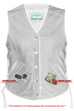 Women's Light Weight Open Neck Vest