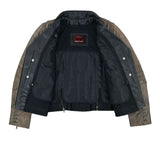 Fusion Flow Women's  Leather Motorcycle Jacket