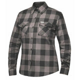 TW255.20 - Ladies Black and Gray Flannel Shirt