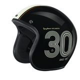 DOT Approved Daytona Cruiser Open Face Motorcycle Helmet - Men, Women & Youth - With Visor & Graphics - W/ Daytona 30th