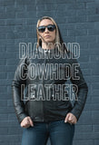 Jewel - Women's Motorcycle Leather Jacket