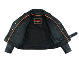 SpeedMoto Women's Leather Motorcycle Jacket