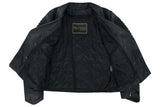 Shadow Queen Women's Black Fashion Leather Jacket