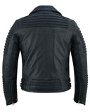 Shadow Queen Women's Black Fashion Leather Jacket