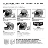 Lane Splitter ECE R22.06 Helmet - Flat Black