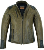 Dressed to the Nine Jacket Brown & Black. (not green)