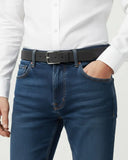Gunmetal Nubuck Belt