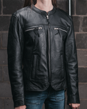 Roxy - Women's Leather Motorcycle Jacket