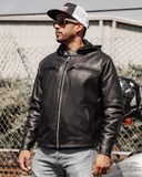 Street Cruiser Men's Motorcycle Leather Jacket