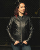 Flashback - Women's Motorcycle Leather Jacket