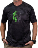 Two-Tone Skull Camo-Hex Premium Performance  Tee