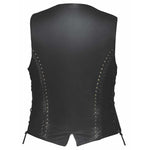 Cowgirl  - Ladies Studded Leather Vest