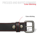 FULL GRAIN WITH CUSTOM STITCH BELTS