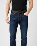 Diamond Quilted Leather Belt