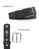 Gunmetal Nubuck Belt