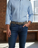 Dark Brown Nubuck Belt