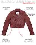 Katy - Women's Leather Jacket - BHBR