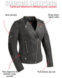 Tantrum - Women's Motorcycle Leather Jacket