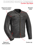 Nemesis Men's Motorcycle Leather Jacket