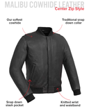 Willie Men's Motorcycle Leather Jacket