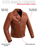 Fillmore Men's Motorcycle Leather Jacket