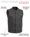 FMCo Men's Signature Leather Vest
