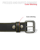 FULL GRAIN WITH CUSTOM STITCH BELTS