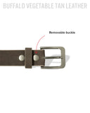 Dark Brown Nubuck Belt