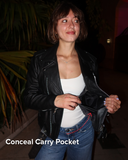 Rockstar - Women's Motorcycle Leather Jacket