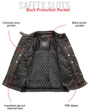 Outlander - Women's Motorcycle Leather Jacket