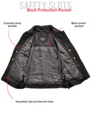 Free Spirit - Women's Motorcycle Leather Jacket