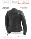 Supastar - Womens Motorcycle Leather Jacket