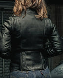 Bloom - Women's Motorcycle Leather Jacket