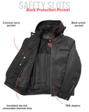 Street Cruiser Men's Motorcycle Leather Jacket