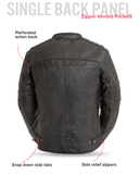 BiTurbo - Men's Leather Motorcycle Jacket