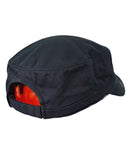 Cadet Style - Distressed Black Adjustable Cap