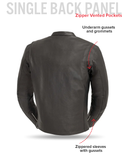Titan Men's Motorcycle Leather Jacket