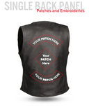 Honey Badger Women's Motorcycle Leather Vest