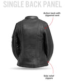 Outlander - Women's Motorcycle Leather Jacket