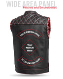 Sinister - Men's Motorcycle Leather Vest