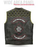Sinister - Men's Motorcycle Leather Vest