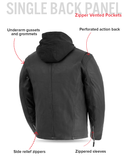 Street Cruiser Men's Motorcycle Leather Jacket
