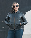Free Spirit - Women's Motorcycle Leather Jacket