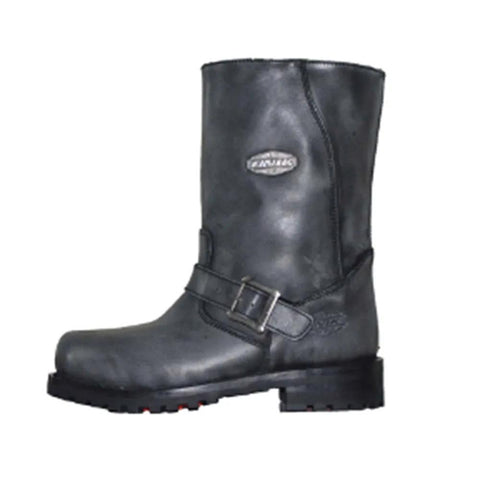 Dustborn - Mens Motorcycle Biker Leather Boots