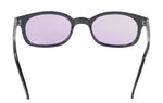 11216 X - KD'S BLK FRAME/LIGHT PURPLE LENS