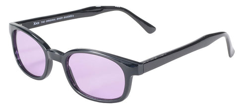 11216 X - KD'S BLK FRAME/LIGHT PURPLE LENS