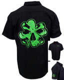 "Lucky" Embroidered Industrial Shop Shirt