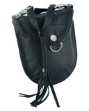 GO1204 Ladies Small Leather Belt Clip Purse