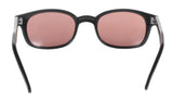 12120 X - KD'S MATTE BLK FRAME/ROSE LENS