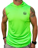 Men's Cooling Performance Sleeveless Hooded T-shirt